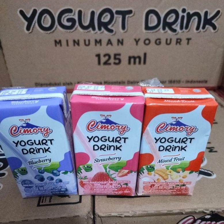 

1 DUS CIMORY YOGURT DRINK 125ML 1 KARDUS ISI 40 SAMEDAY INSTANT