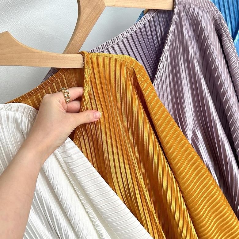 Sabir Kaftan Dress || Fashion Raya Collection Idul Fitri Dress Jumbo Oversized Kaftan Satin Motif Po