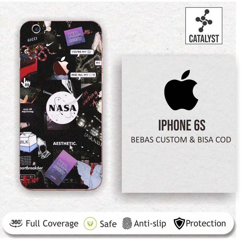 

Get2pcs Iphone 6s Garskin Casing Motif Dan Bisa Custom Bayar Ditempat