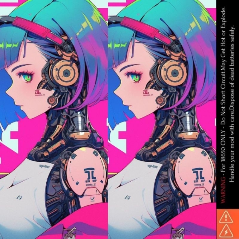 

Get2pcs Jaka Stiker Wrap Baterai 18650 Mecha Series Untuk Melindungxi Dan Mempercantik Battery 100 Garskin Casing Motif Bisa Custom Bayar Ditempat