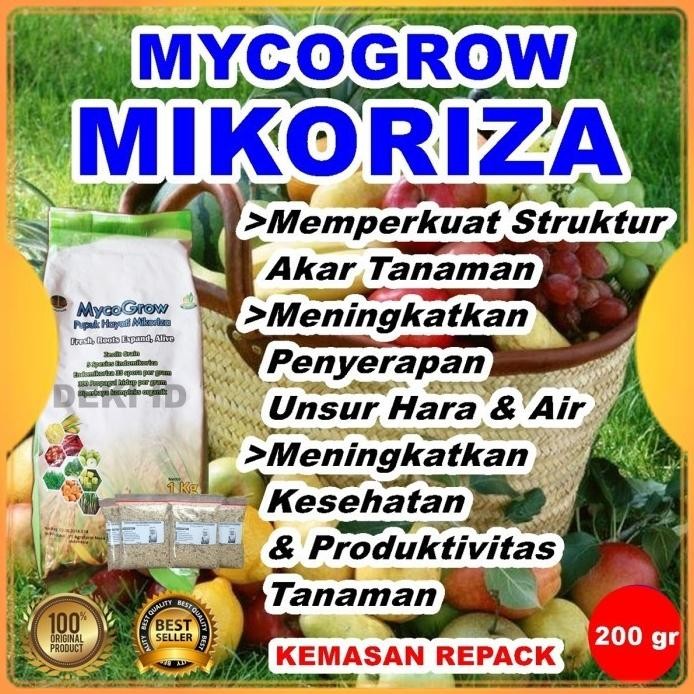 

Terlaris Mikoriza Mycogrow 200 Gr Repack Pupuk Organik Penguat Akar Tanaman