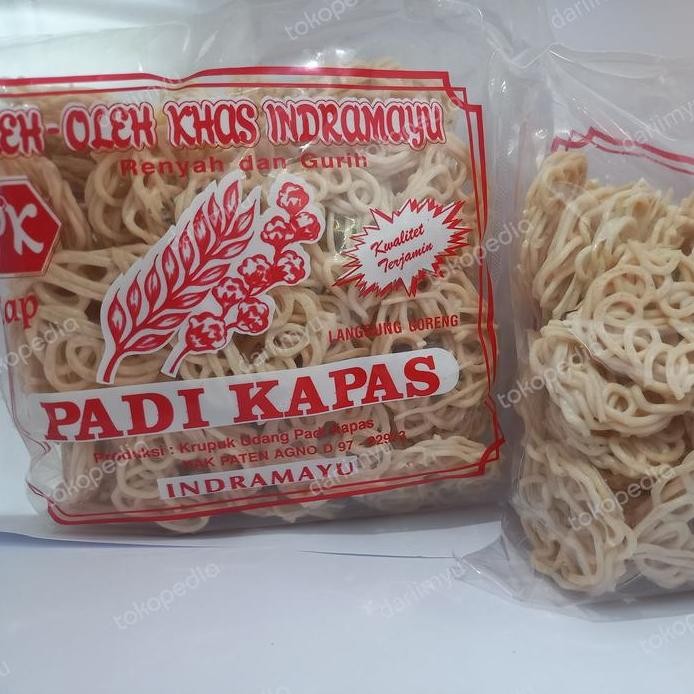 

Terlaris Kerupuk Keriting Atau Mawar Putih Khas Indramayu Cap Padi Kapas