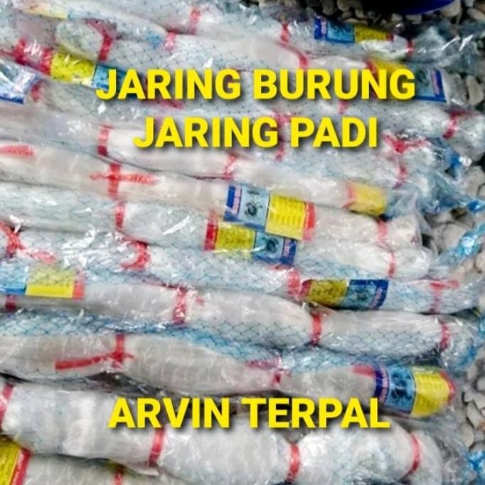 

Terlaris Jaring Burung Senar / Jaring Ikan / Jaring Padi / Jaring 0,20 Yoko 50/