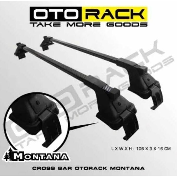 New ROOF RACK/CROSS BAR JEPIT BODY MONTANA MOBIL BRIO & NEW BRIO 2016