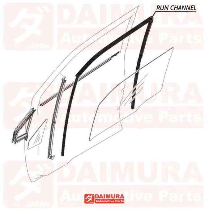 KARET RUN CHANNEL CHANEL KACA PINTU MOBIL JIMNY KATANA KARET REL KACA PINTU MOBIL JIMNY KATANA KARET