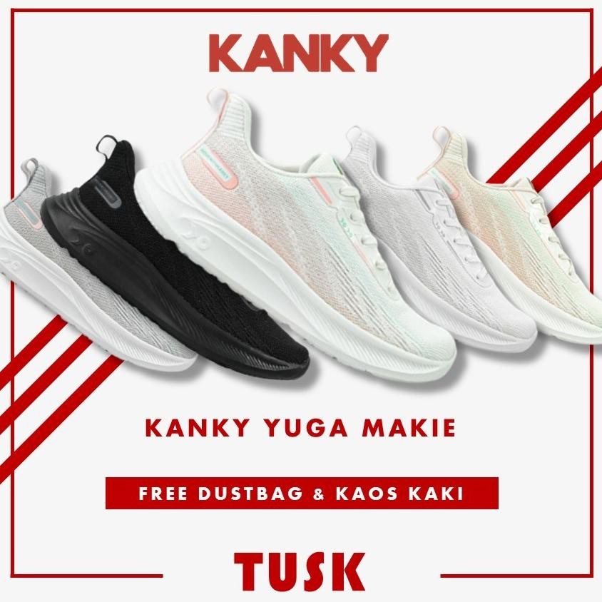Best Sepatu Kanky Yuga Makie Sepatu Sneakers Casual Sepatu Kanky Sport Pria Wanita Original