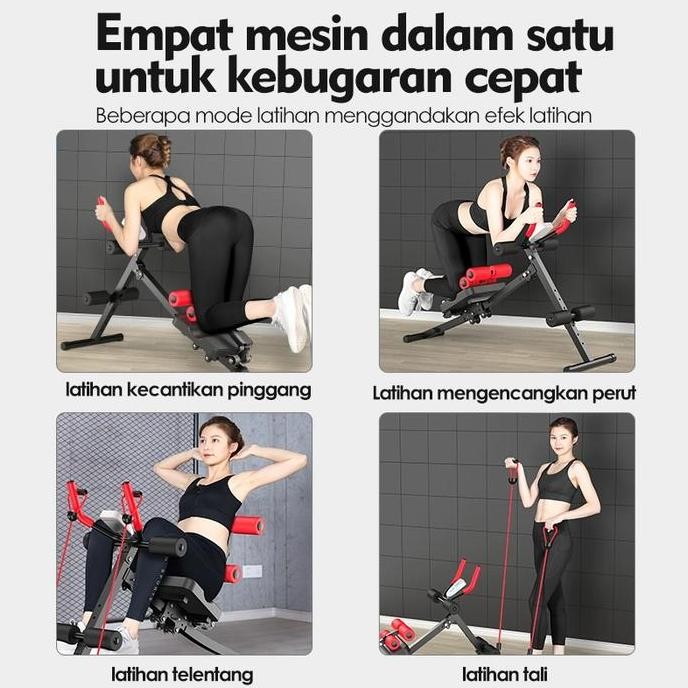 alat olahraga di rumah/home gym/alat fitness rumah//peralatan gym/Alat Olahraga Fitness Gym Abdomina