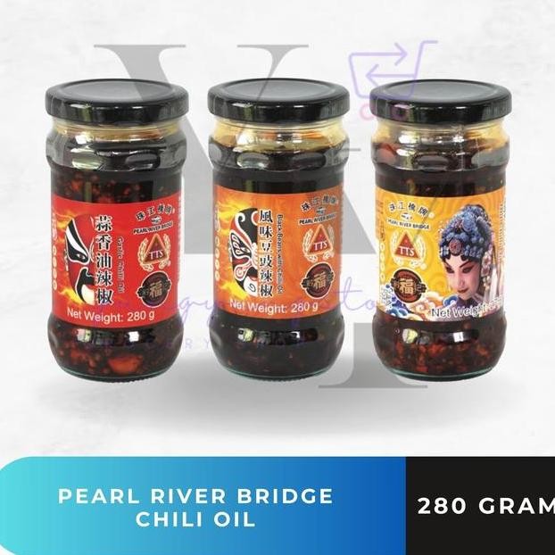 

Pearl River Dge Hot Garlic Bla Bean With Chili Oil 280 Gram