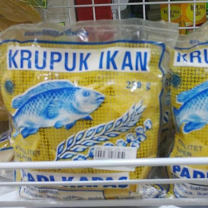 

Terlaris Kerupuk Ikan Padi Kapas Krupuk Oleh-Oleh Khas Cirebon 250 Gr