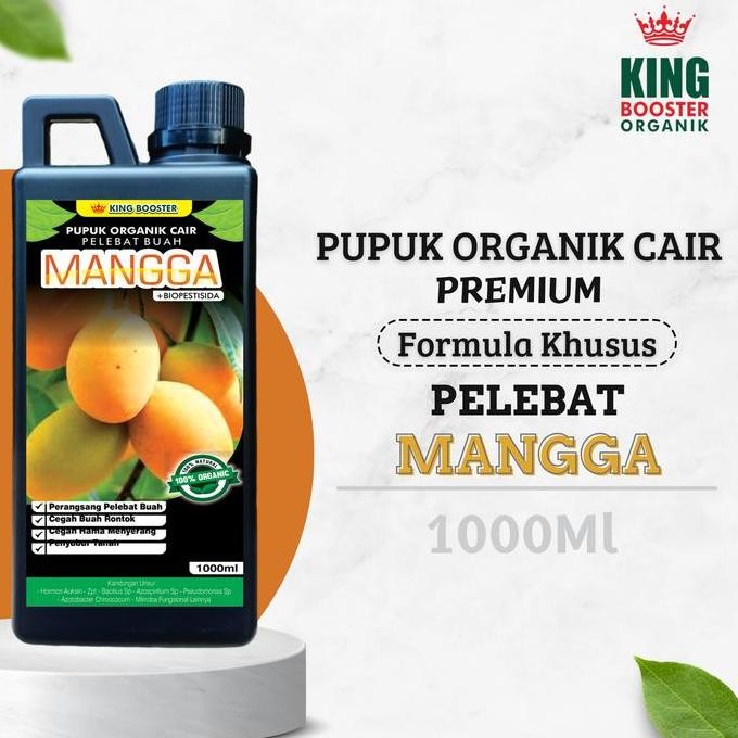 

Terlaris Pupuk Organik Cair Mangga Cair 1 Liter , Penghalau Hama Bisa Untuk Penyubur Tanaman Dan Tanah Agar Subur Dan Tidak Membuat Layu Daun Bunga Alami Pohon