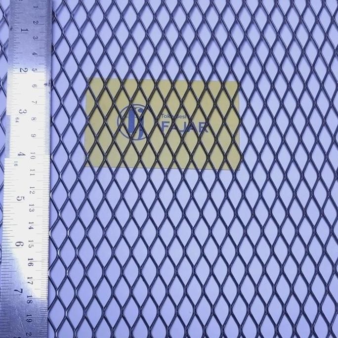 >*>*>*>*] Expanded metal C 1015 Kawat pagar pintu tangga wajik Ornamesh mesh