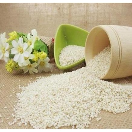 

Kualitas terbaik] Wijen Putih 500gram / White Sesame Seed / Biji wijen Putih