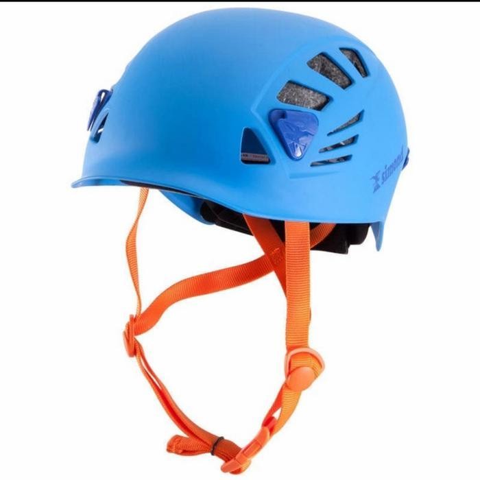 Helm Simond Safety Climbing, Panjat, Caving, Jeram, Outbond Warna Biru Original Dan Terpercaya