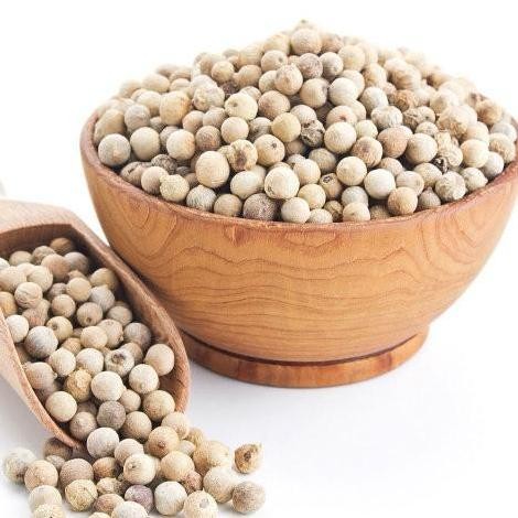 

] Lada Putih Utuh 250gr/ Merica Biji / White Pepper Whole / Merica Putih