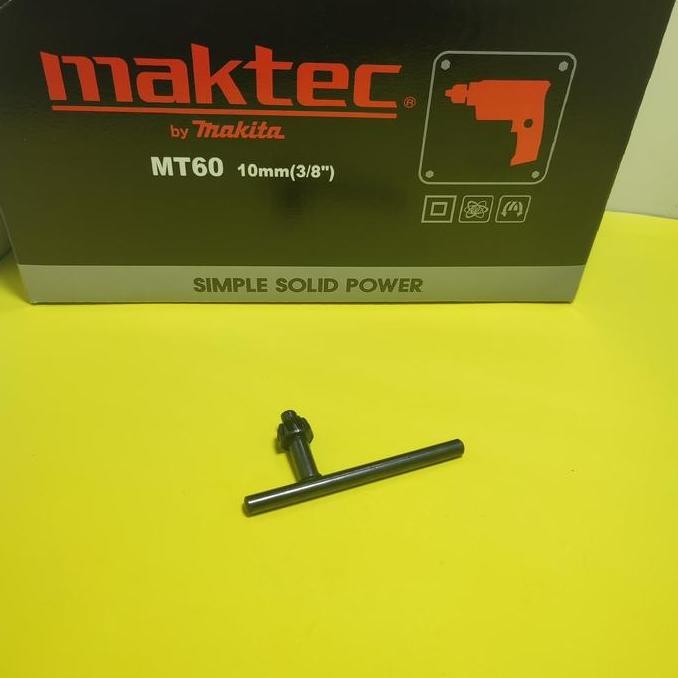 Promo Kunci Kepala Bor Listrik 10mm Key For Drill Chuk Maktec MT 60 MT60 Ori COD