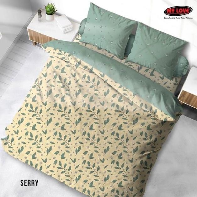 Sprei Jumbo All New My Love uk 200x200 T.30 SERRY - Extra King MURAH