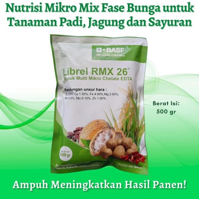 

Terlaris Nutrisi Micromix Edta Fase Bunga (500 G) Untuk Padi Jagung Dan Sayuran