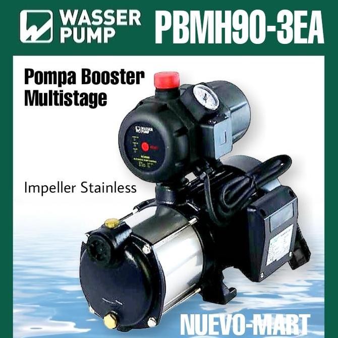 TERBARU - WASSER Pompa Dorong Booster Multistage PBMH 90 / PBMH 90-3 EA