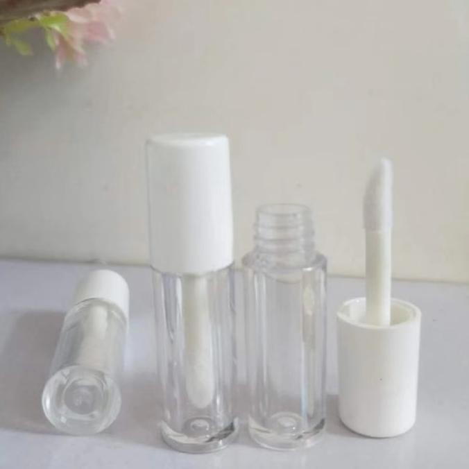 SALE BOTOL KOSONG TUBE DENGAN KUAS TEMPAT WADAH LIP GLOSS LIP CREAM LIPGLOSS LIPCREAM CASE LIPSERUM 