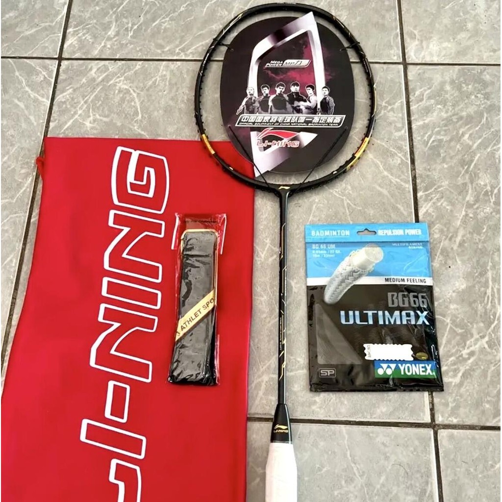 RAKET BADMINTON LINING TECTONIC 7 COMBAT 32LBS