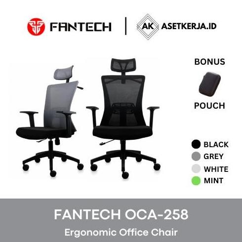 FANTECH OCA258 OCA-258 Office Chair Kursi Kantor Ergonomis .,