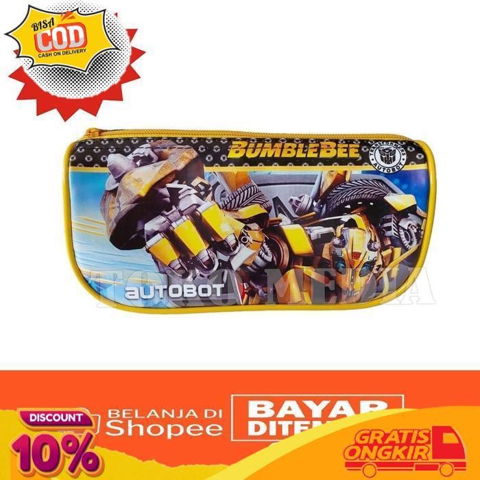 

Today Toko Media New!! Tempat Pensil Anak Bentuk Oval Perahu Dengan Karakter Kartun Populer Lucu Favorit Bahan Premium Quality Gambar Bumblebee