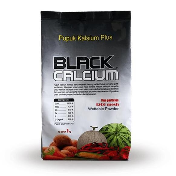 

Terlaris Pupuk Kalsium Organik Plus - Black Calcium Plus Asam Humat 1Kg