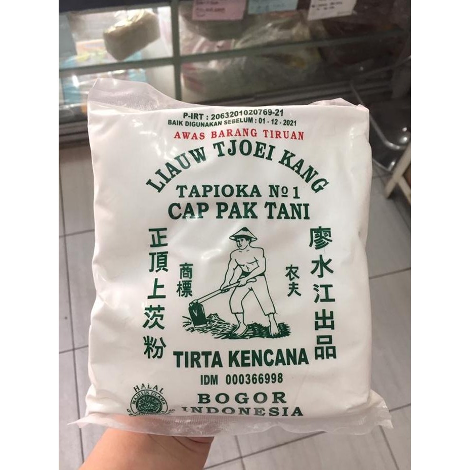 

Terlaris Tepung Kanji Tani Liauw Tjoei Kang (500Gr)