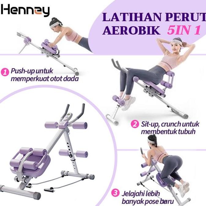 Alat Olahraga Fitness Alat Gym Rumah Abdominal Latihan Perut Pembentu