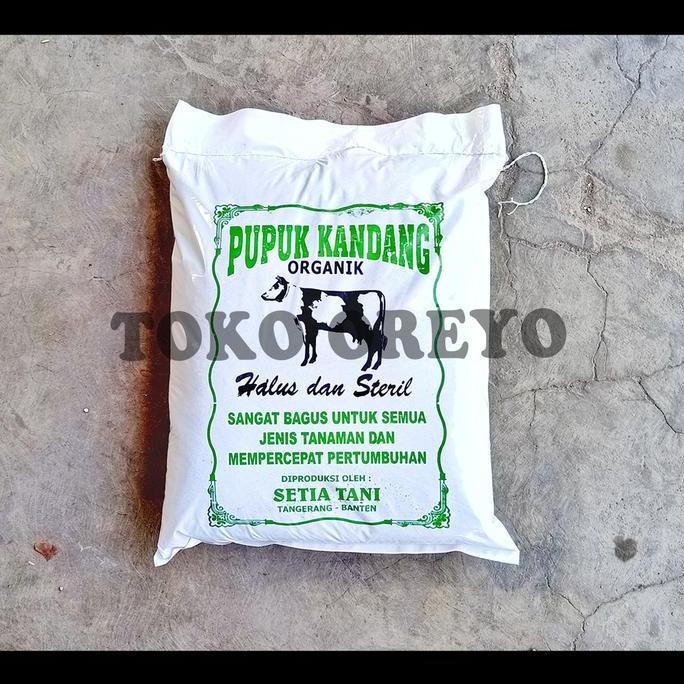 

Terlaris Pupuk Kandang Sapi Hijau Organik Via Gosend Grab