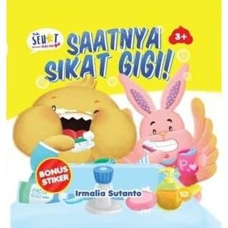 Buku Seri Goyi Pipi: Saatnya Sikat Gigi (Boardbook) - Buku Boardbook Anak Terlaris