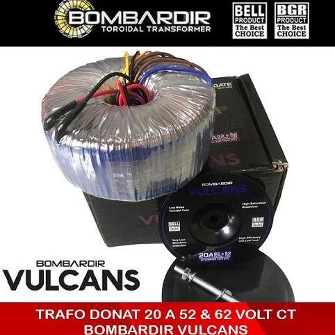 Trafo Vulcan 20A Ct 62V Bombardir Travo Vulcans Toroid 20 A Donut Bell Segera Order