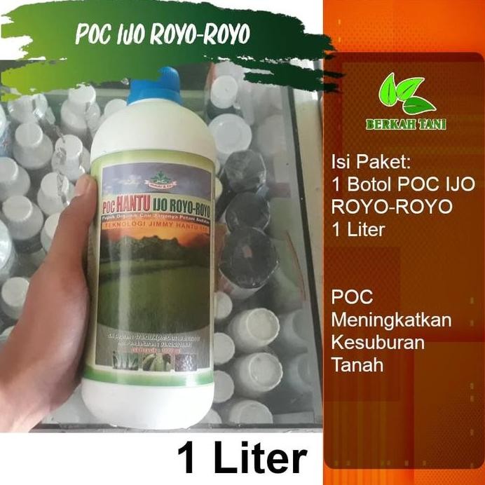 

Terlaris Pupuk Organik Poc Hantu Ijo Royo Royo 1000Ml