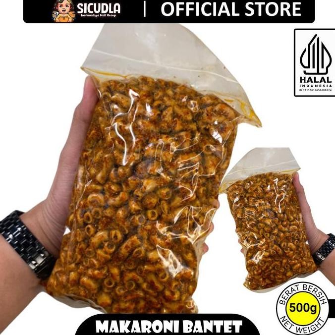 

MAKARONI BANTET TASIKMALAYA 500gr - TANPA LABEL STIKER Food Snack