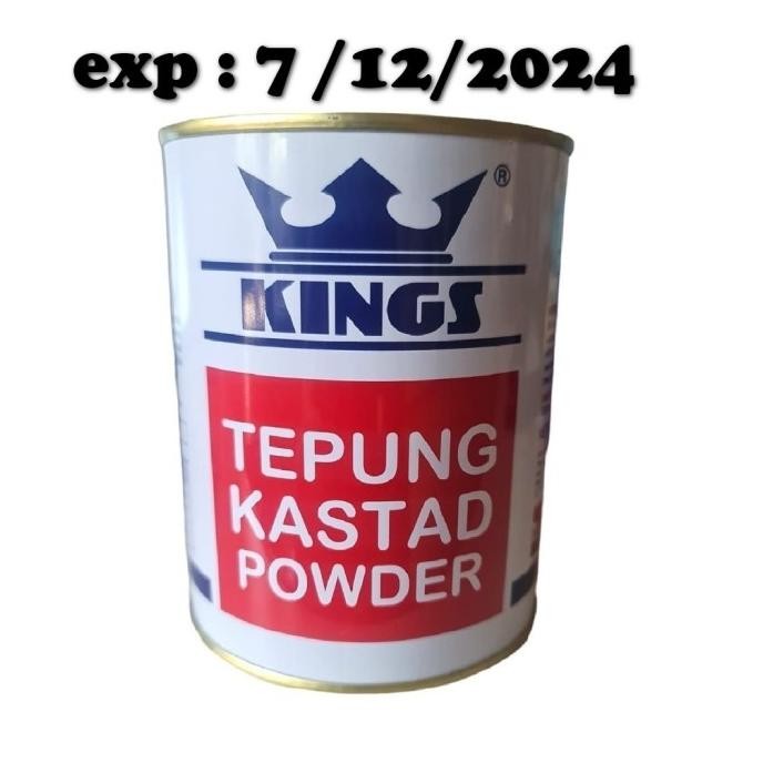 

Terlaris Kings Custard Powder 327 Gr Murah Tepung Kastad Powder Agar Puding Kanji Vla Kaleng