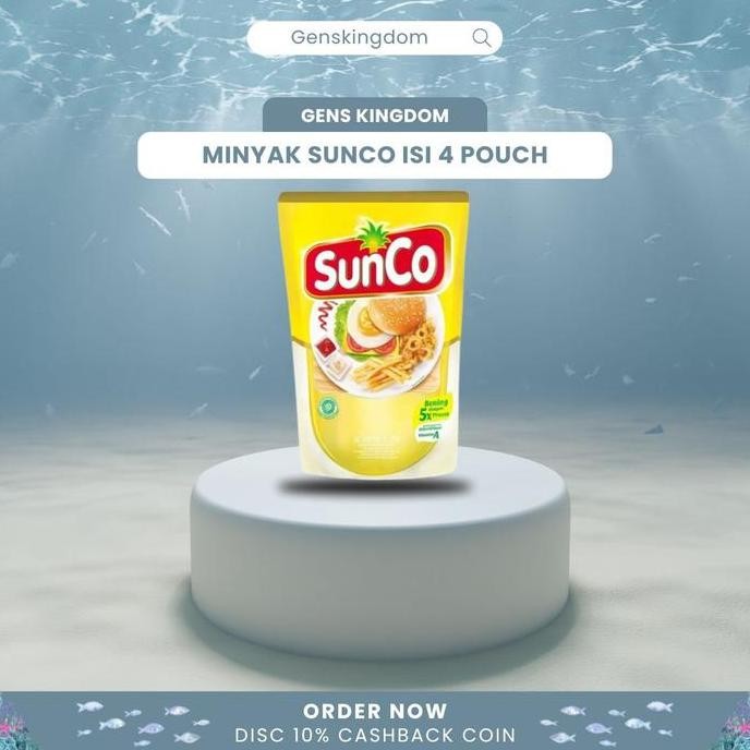 

ABN20 MINYAK SUNCO ISI 4 POUCH MINYAK KELAPA SAWIT PREMIUM