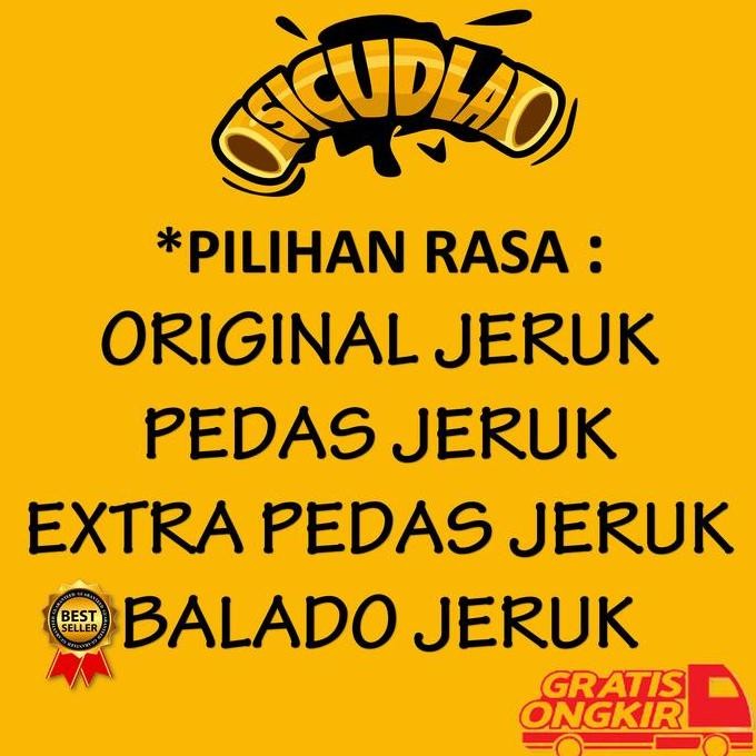 

PAKET 20 PCS MAKARONI BANTET SICUDLA 40 GRAM Food Snack