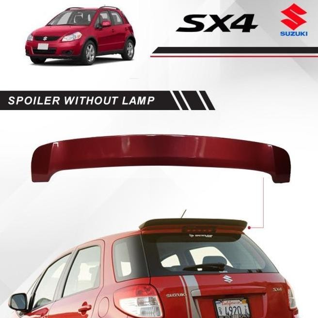 SPOILER SX4 X OVER TANPA LAMPU /SPOILER SX4 X OVER WITHOUT LAMP