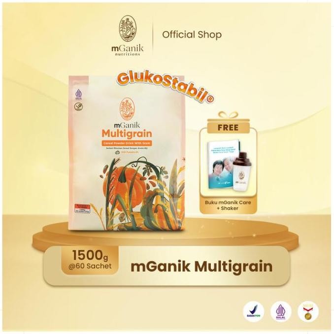 

MGANIK MULTIGRAIN SUPER FOOD LABU KUNING 500 GRAM SUPERFOOD DIABETES
