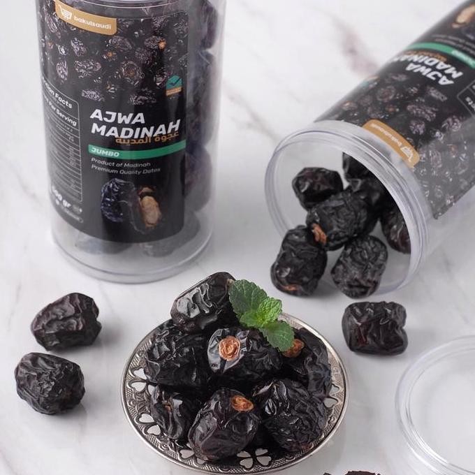 

Kurma Ajwa Jumbo Madinah Premium VIP Kurma Nabi Asli 100% High Quality