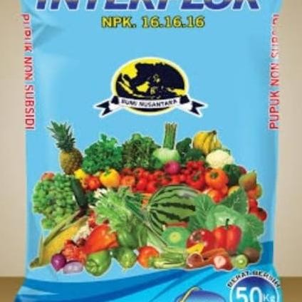 

Terlaris Pupuk Npk Interflor 16-16-16 Repack 1 Kg - Pupuk Dasar Tanaman - Bunga, Hijau