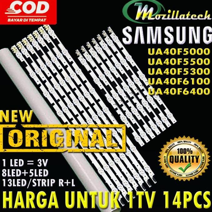 NEW backlight samsung ua40f5000 lampu backlight tv samsung 40f5000 13 led