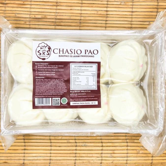 

Dimsum Bakpao Ayam Panggang SKS Frozen - isi 8pcs