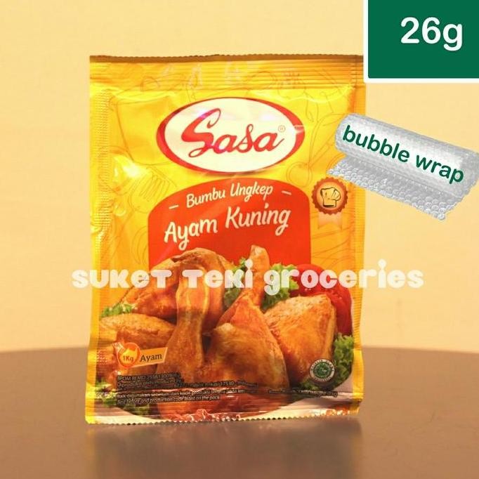 

Sasa Bumbu Ungkep Ayam Kalasan / Kuning per Renceng isi 10 Sachet