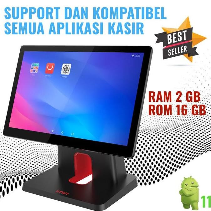 

NEW Android POS Machine Desktop Mesin Kasir iMin D3 504