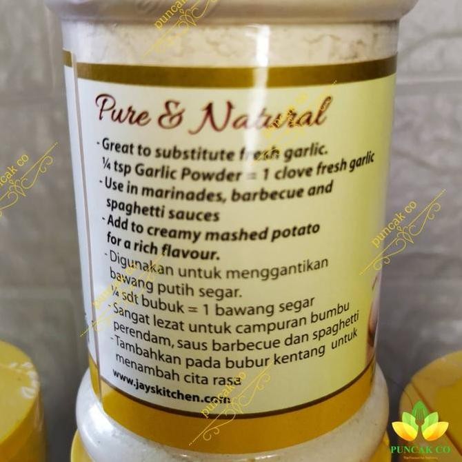 

jay's Garlic Powder / Bubuk Bawang Putih / Jays Garlic / Jay Garlic