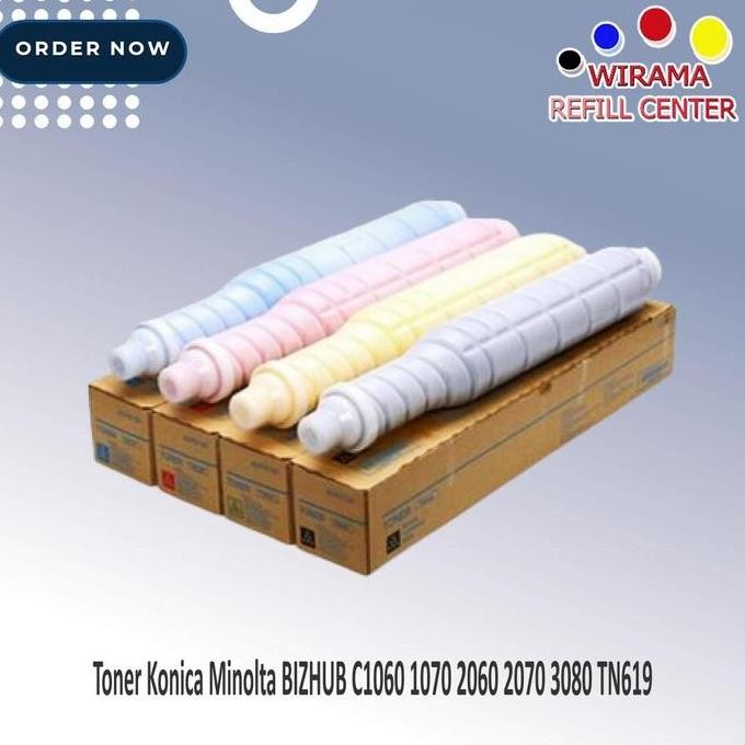 NEW Toner Konica Minolta BIZHUB C1060 1070 2060 2070 TN619 TN 619