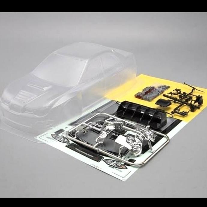 Spesial Killerbody Subaru Impreza Wcr Rc Clear Body Drift/Rally #48761