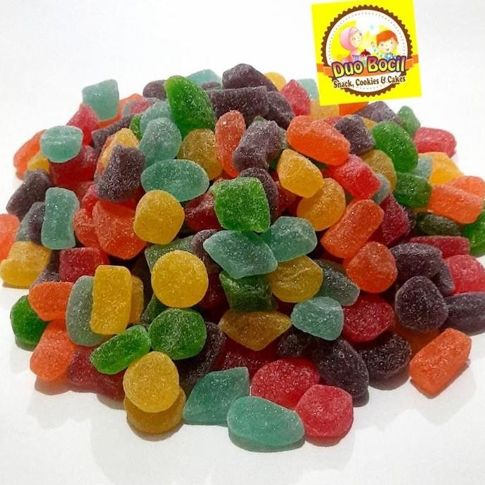 

Permen Jelly Malaysia Aneka Rasa 500 Gram - Duo Bocil Snack
