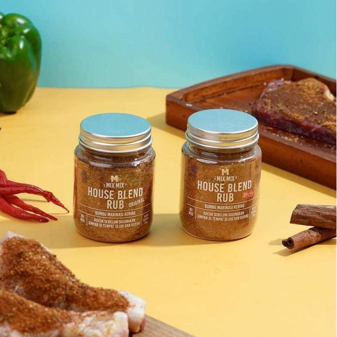 

[PAKET 2 BOTOL] Mixmix Dry Rub Bumbu Marinasi Serbaguna No MSG 110gr